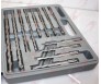 17PC SDS PLUS DRILL BITS & CHISEL ROTARY HAMMER BITS W CASE